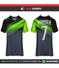 DARK GREY SPLASH  SOCCER JERSEYS
